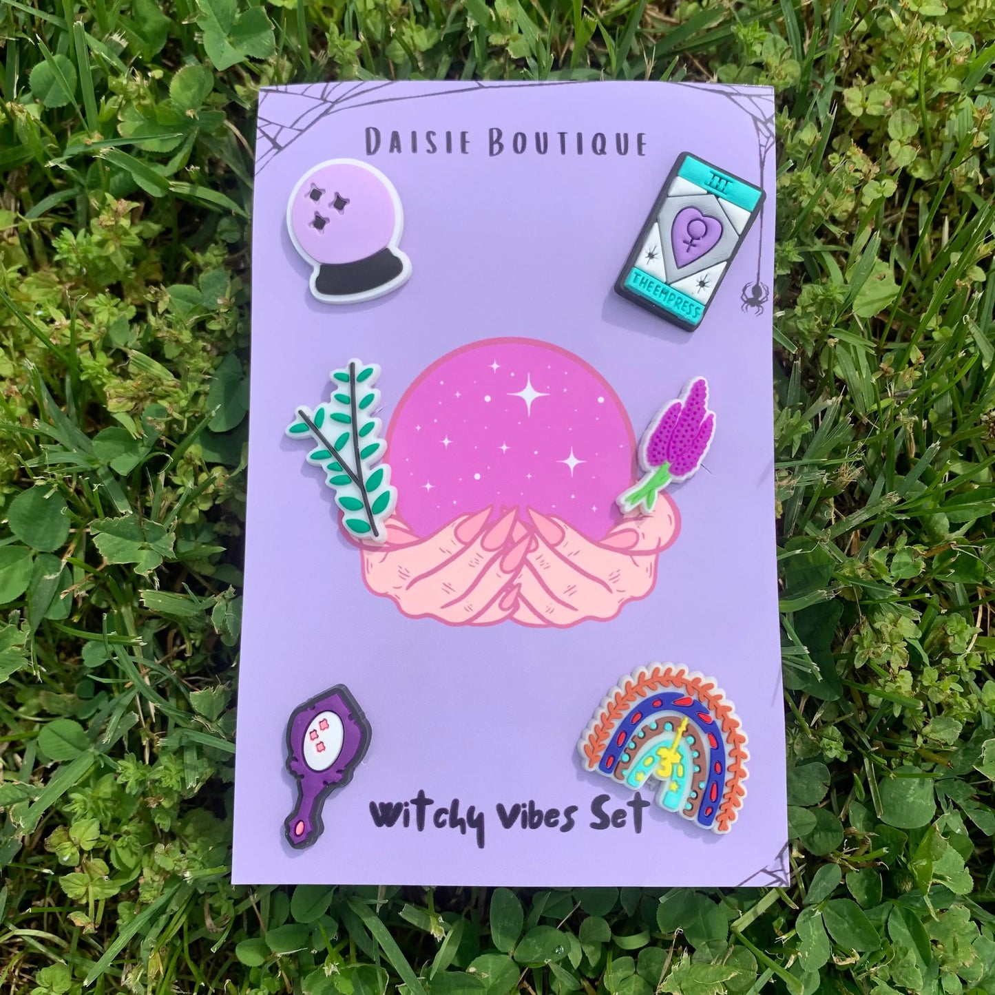Shoe Charm Set - Witchy Vibes (6 piece mix) Daisie Boutique