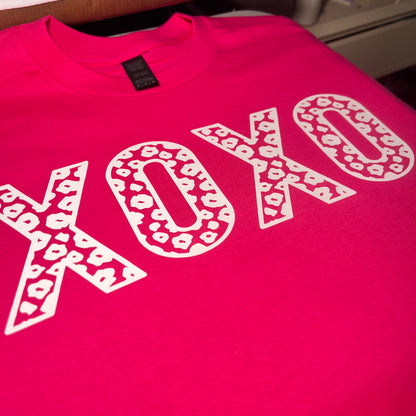 Cheetah XOXO Tee