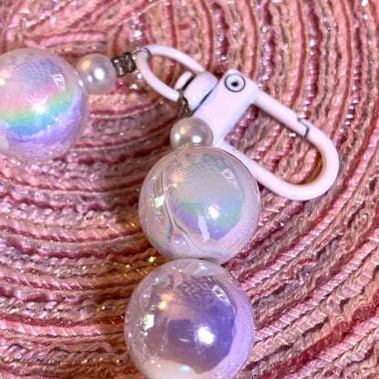 Coquette Pearlescent Key Chain - Daisie Boutique
