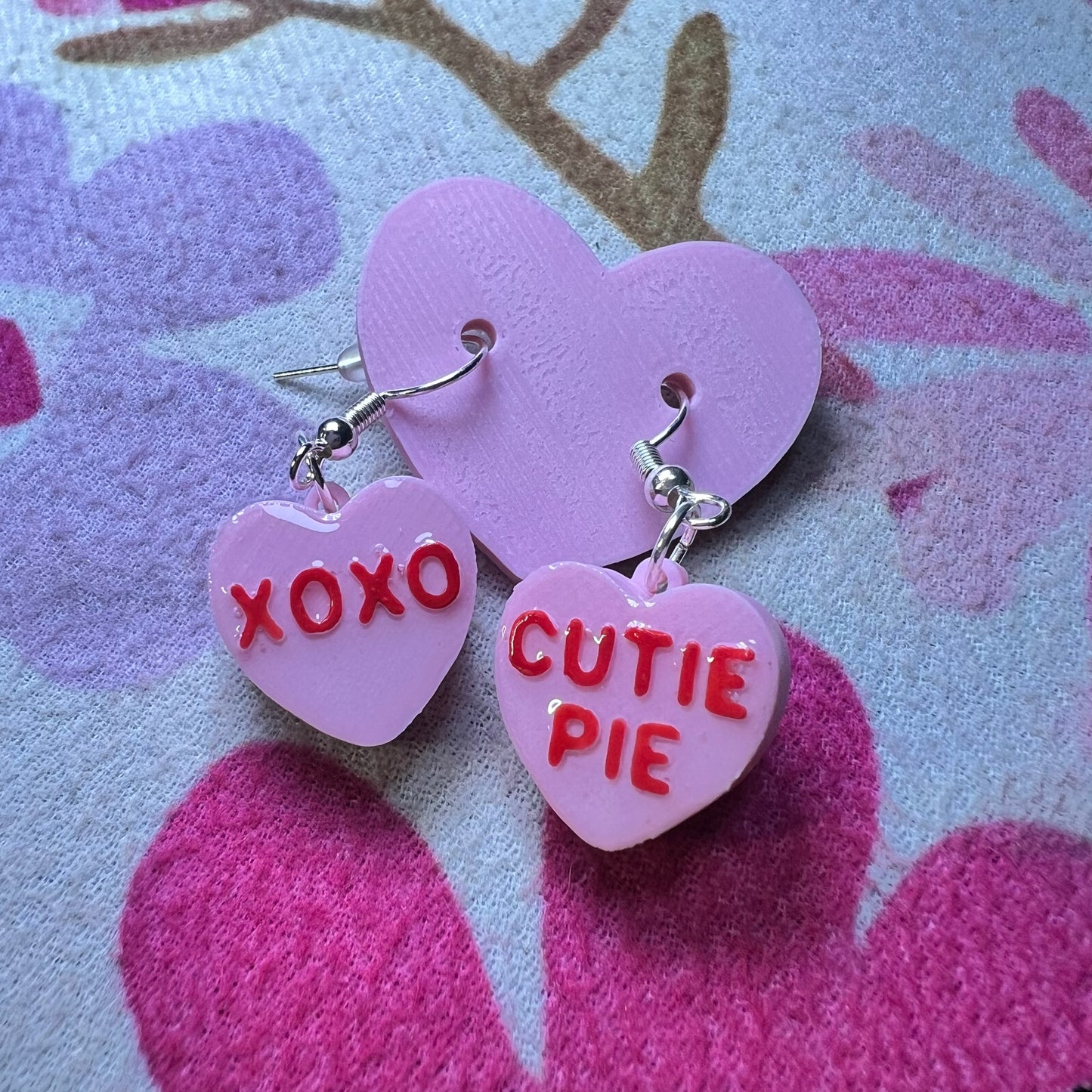 Conversation Heart Earrings