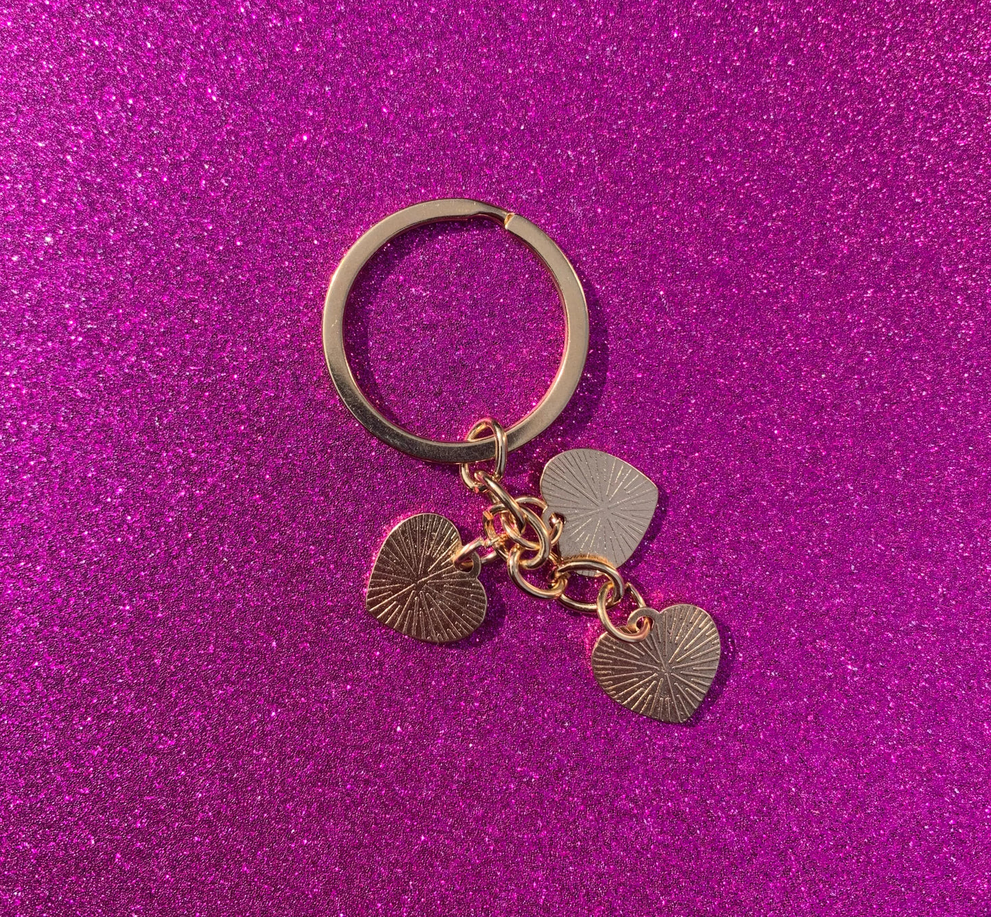 Dangle Heart Keychain Daisie Boutique