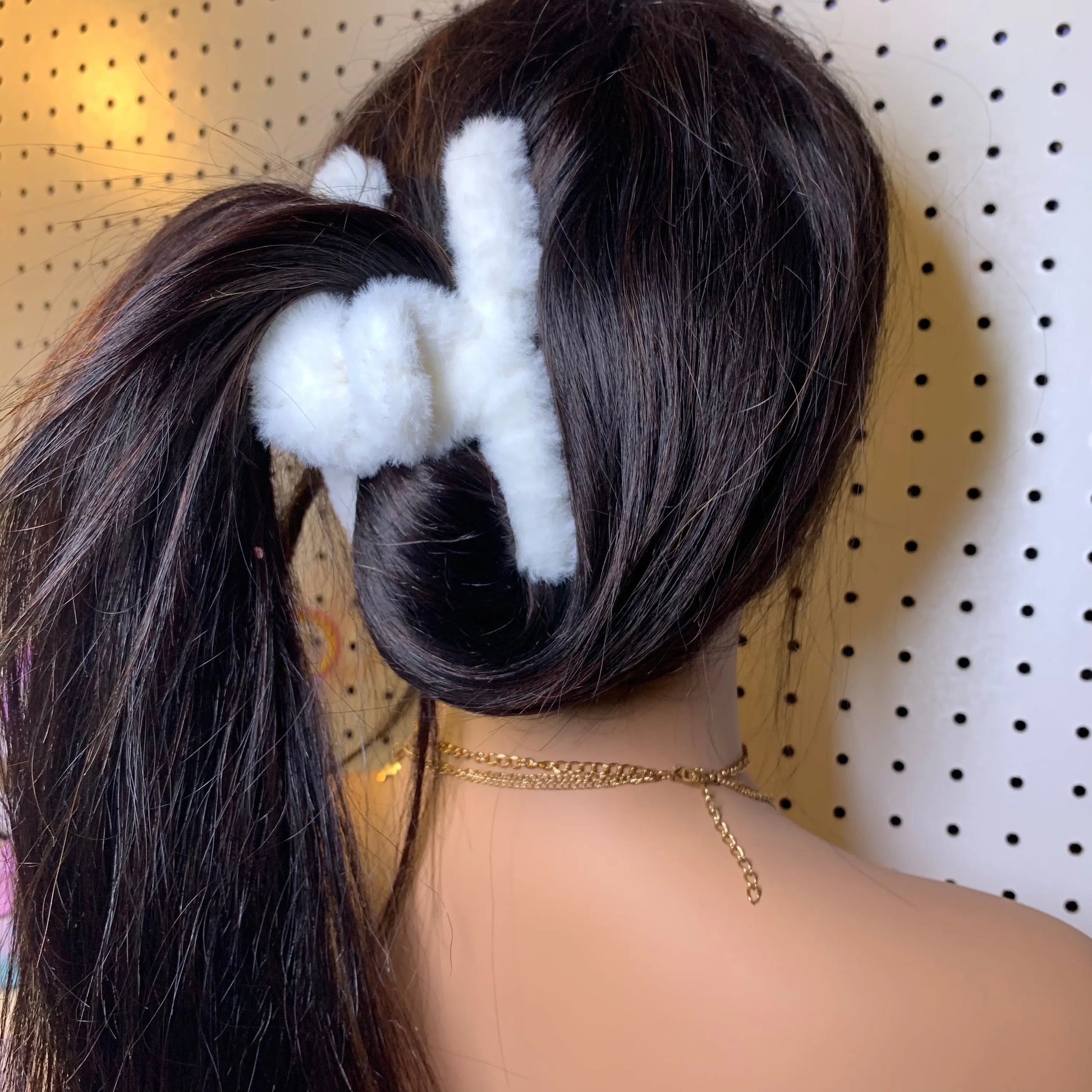 Hair Claw Clip - Snowbunny - Daisie Boutique