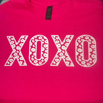 Cheetah XOXO Tee
