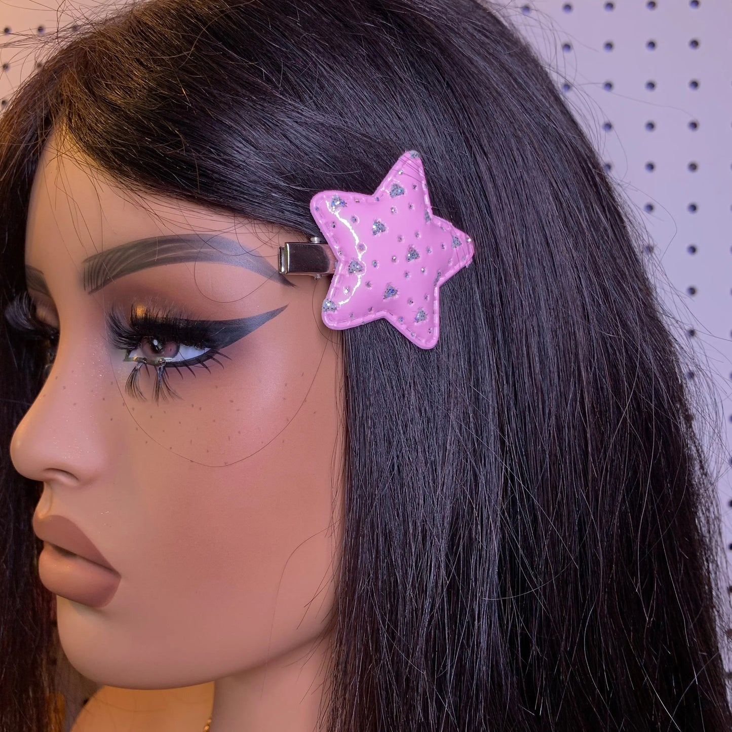 Star Hair Clip - Pink - Daisie Boutique