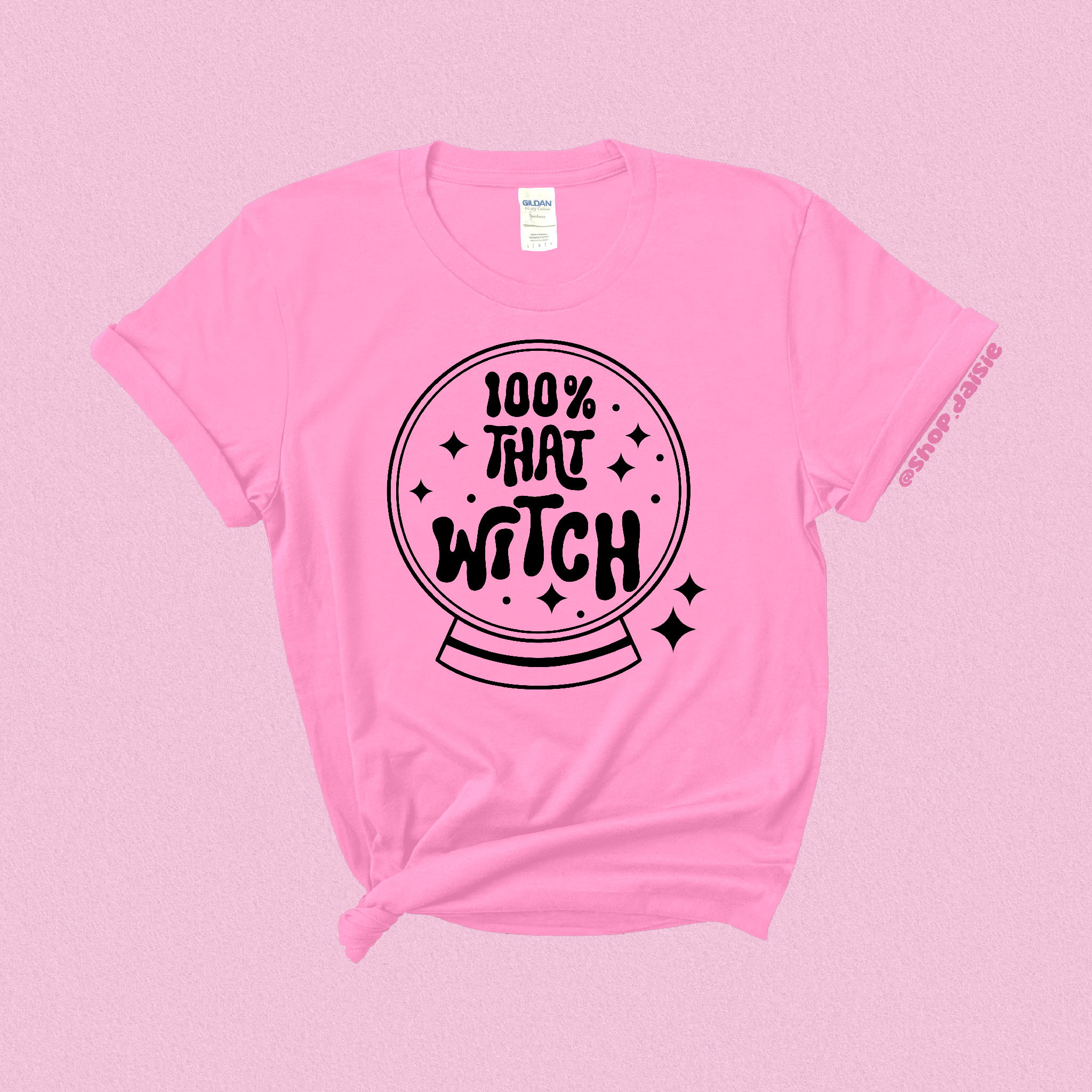 100 PERCENT That Witch - Cotton Unisex T-Shirt Daisie Boutique