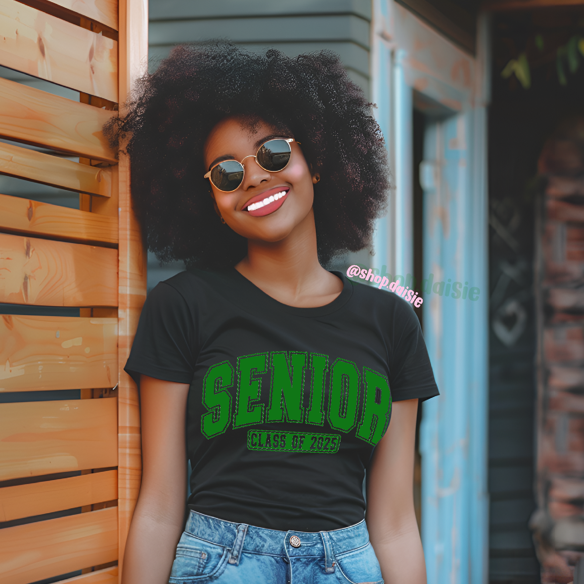 Senior SZN Cotton Customizable Unisex T-Shirts Daisie Boutique