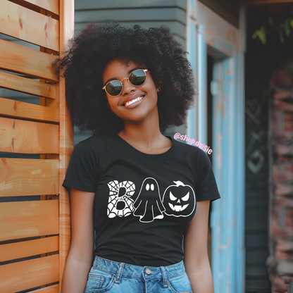 Boo Graphic Halloween - T-shirt Daisie Boutique