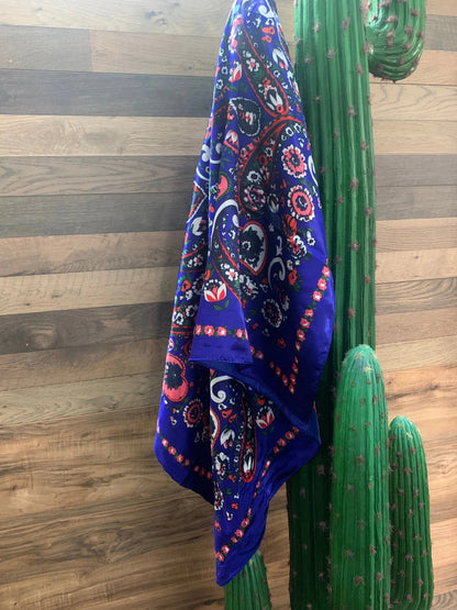 Paisley Print 35in Scarf Daisie Boutique