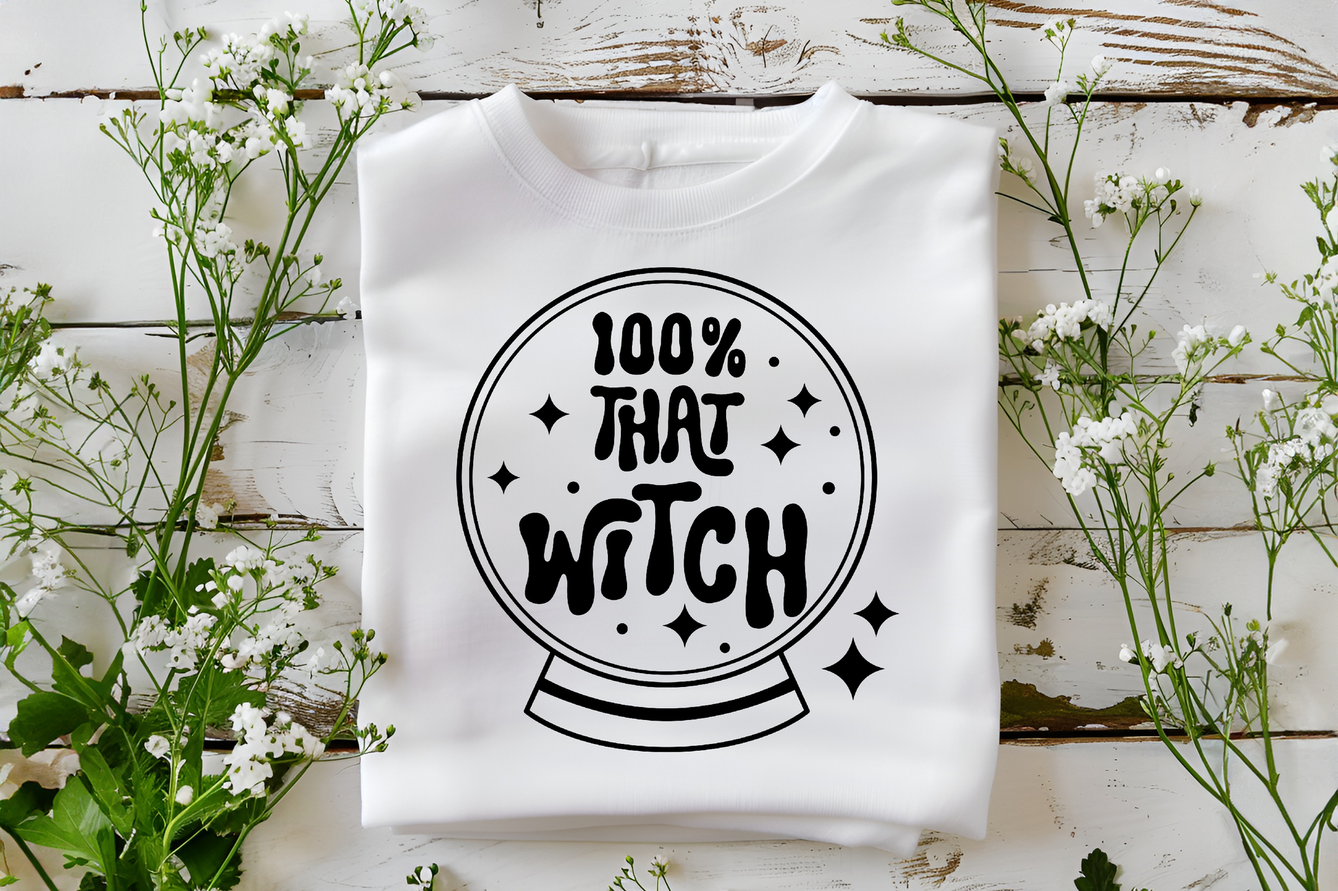 100 PERCENT That Witch - Cotton Unisex T-Shirt Daisie Boutique