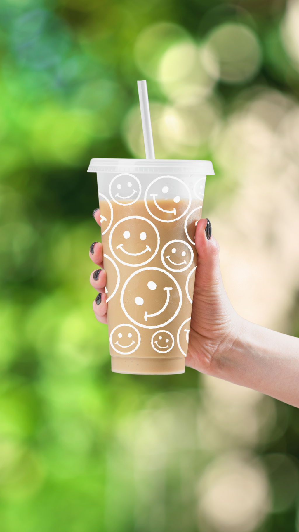 Smiley Face - 24 Ounce Dopamine Cold Cup Daisie Boutique