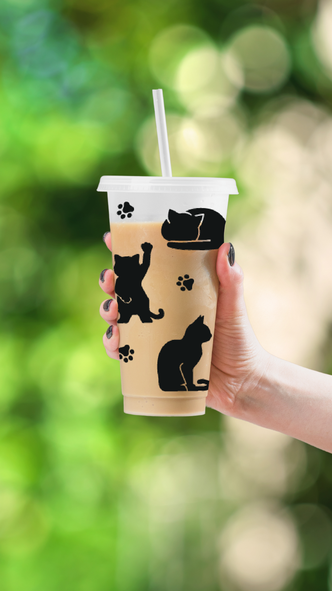 Kitty cat cold cup Daisie Boutique
