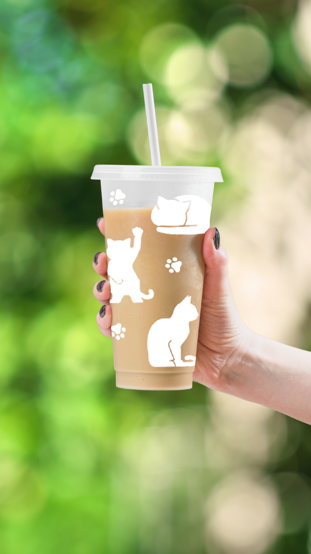 Kitty cat cold cup Daisie Boutique