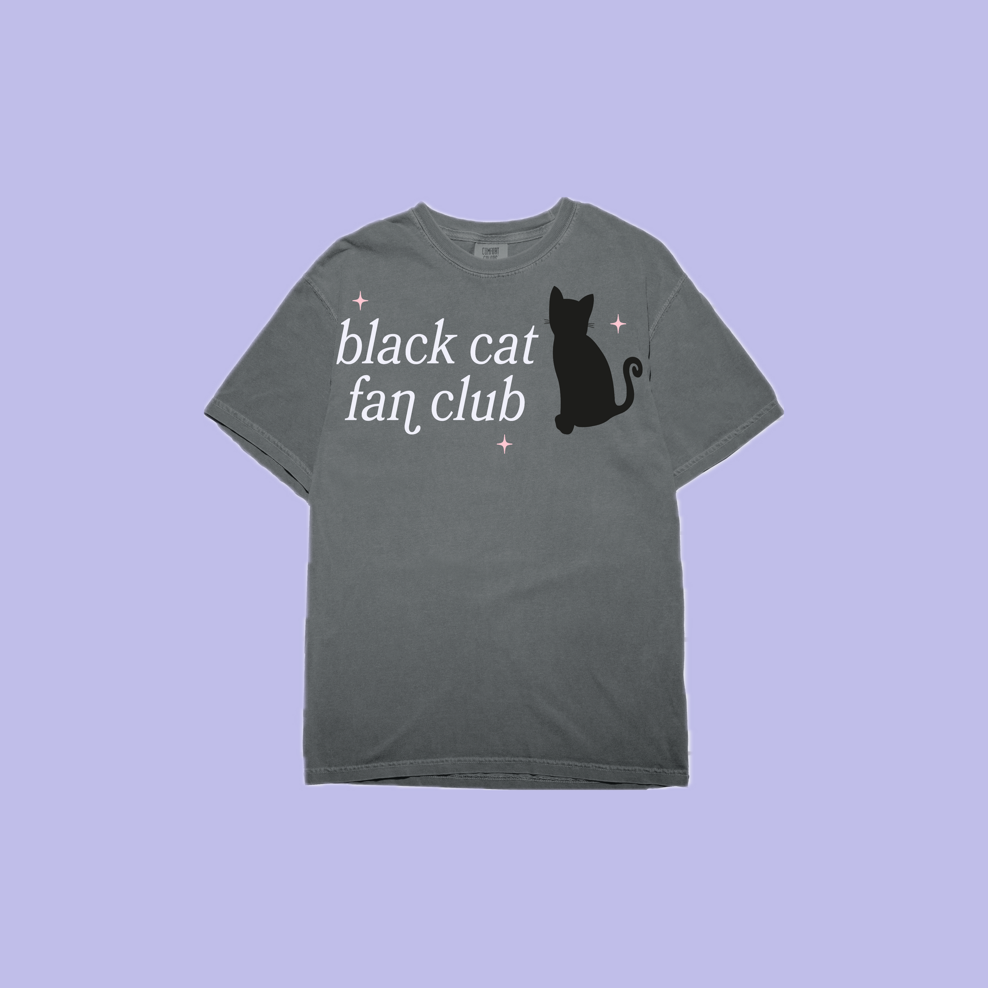 Black Cat Fan Club Graphic Tee Daisie Boutique