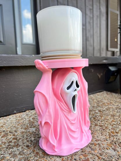 Ghosty Face 3-Wick Candle Holder | Daisie & Co.
