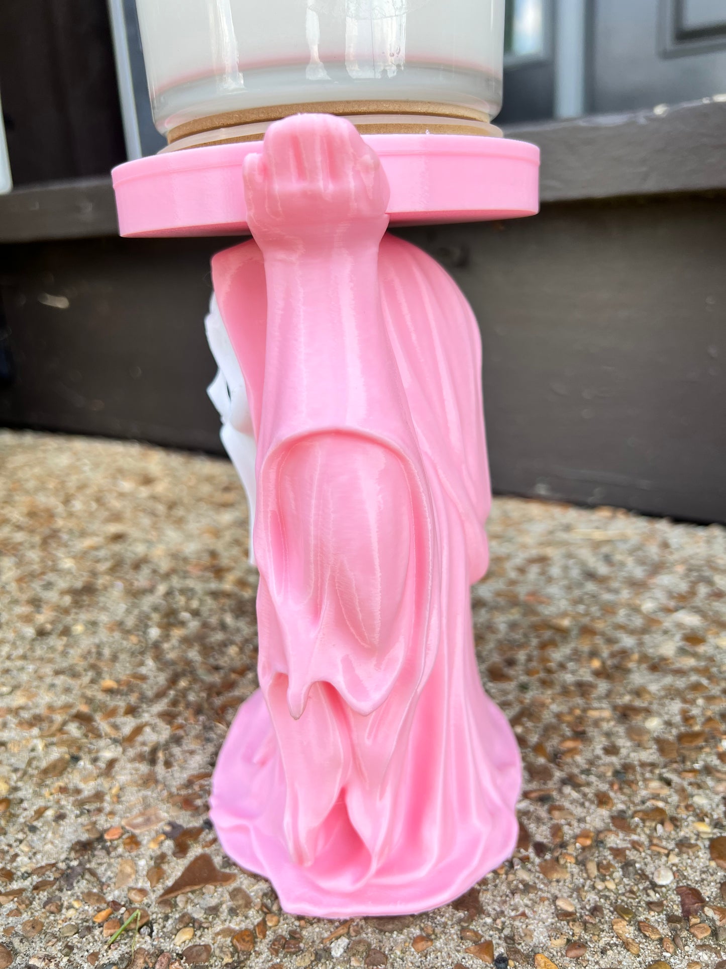 Ghosty Face 3-Wick Candle Holder | Daisie & Co.