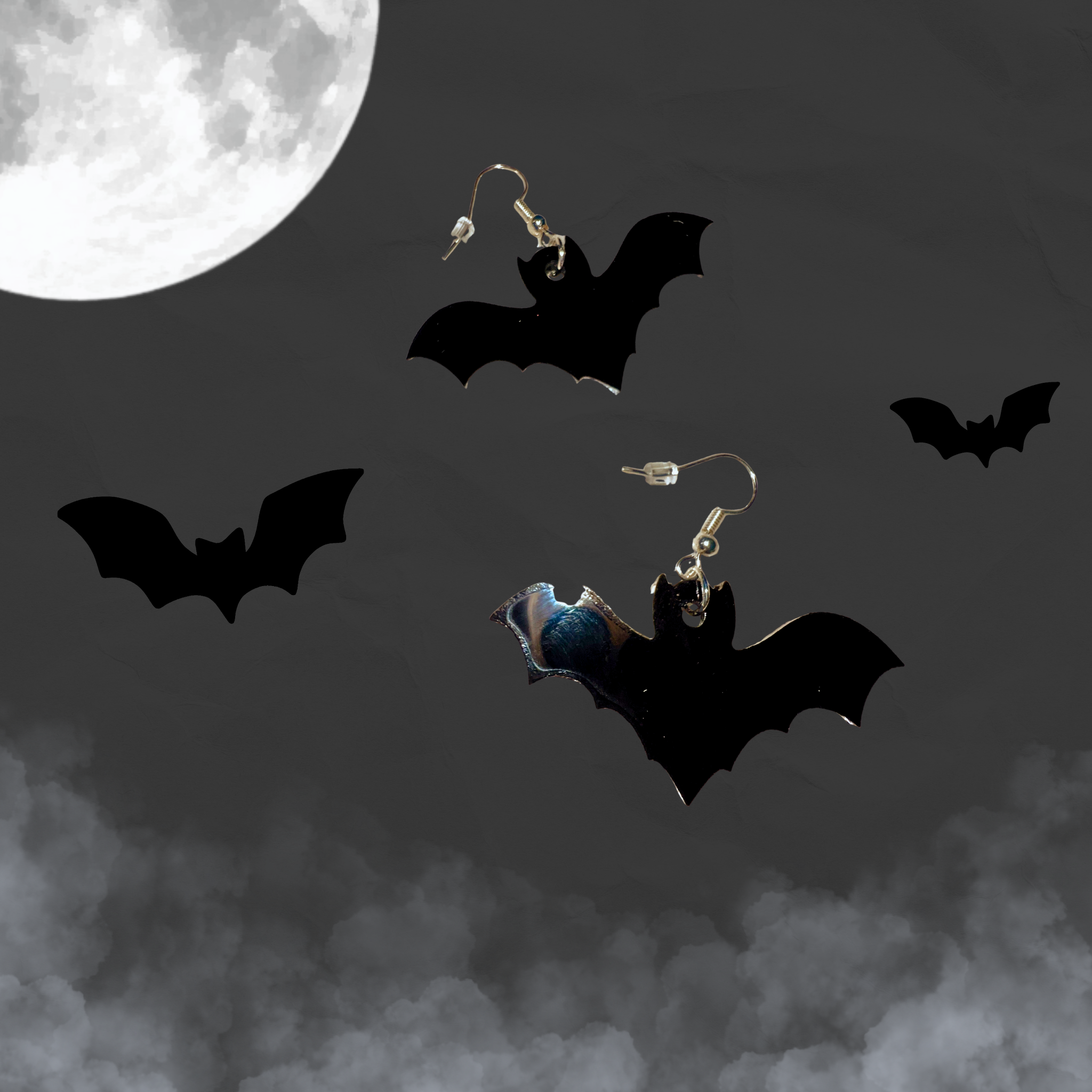 Cutie Bat Dangly Earrings Daisie Boutique