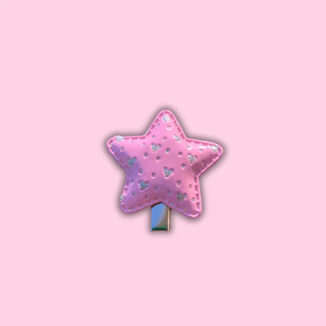 Pink Star Hair Clip Daisie Boutique