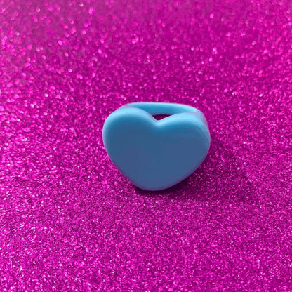 Chunky Heart Ring Daisie Boutique