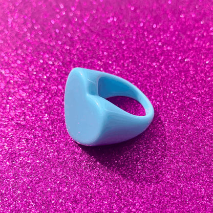 Chunky Heart Ring Daisie Boutique