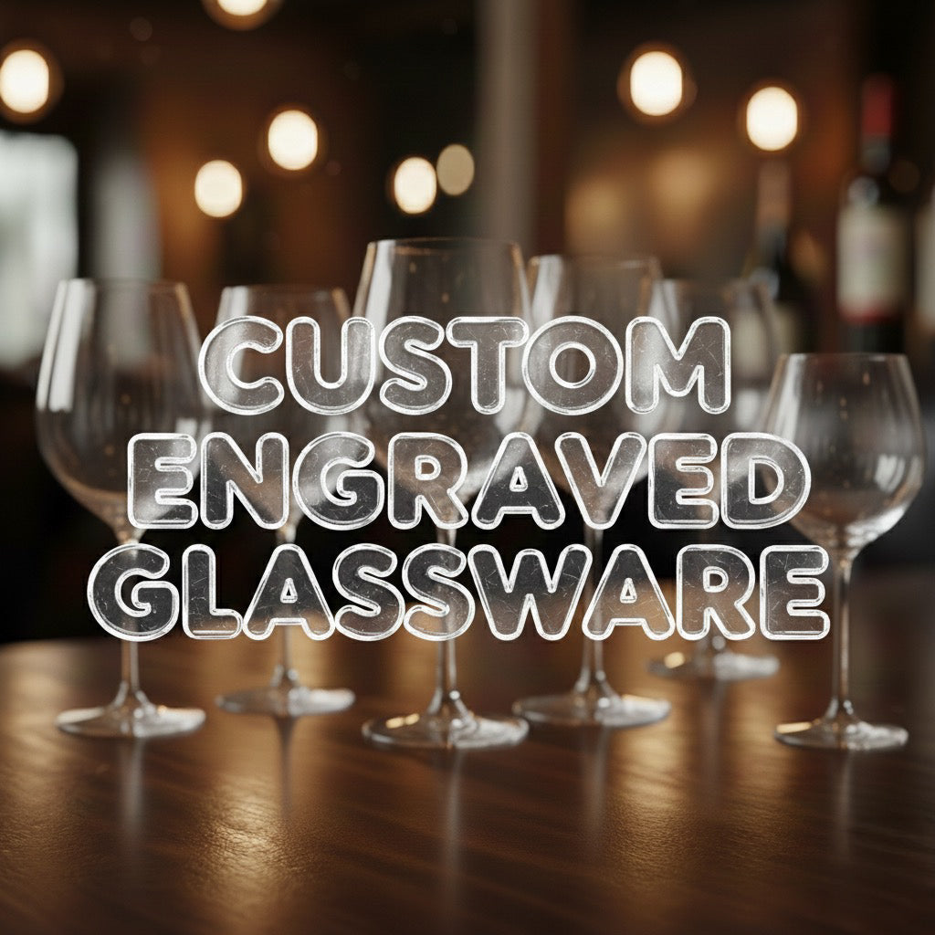 Custom Engraved Glassware Cups Daisie Boutique