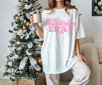 In My Christmas Era - Christmas Theme Cotton T-Shirt Daisie Boutique