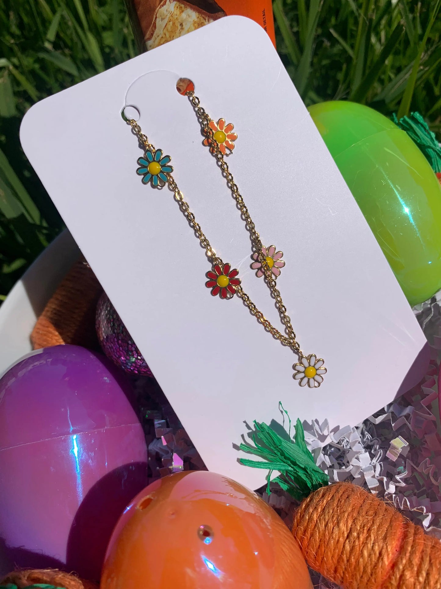 Flower Power Anklet Daisie Boutique