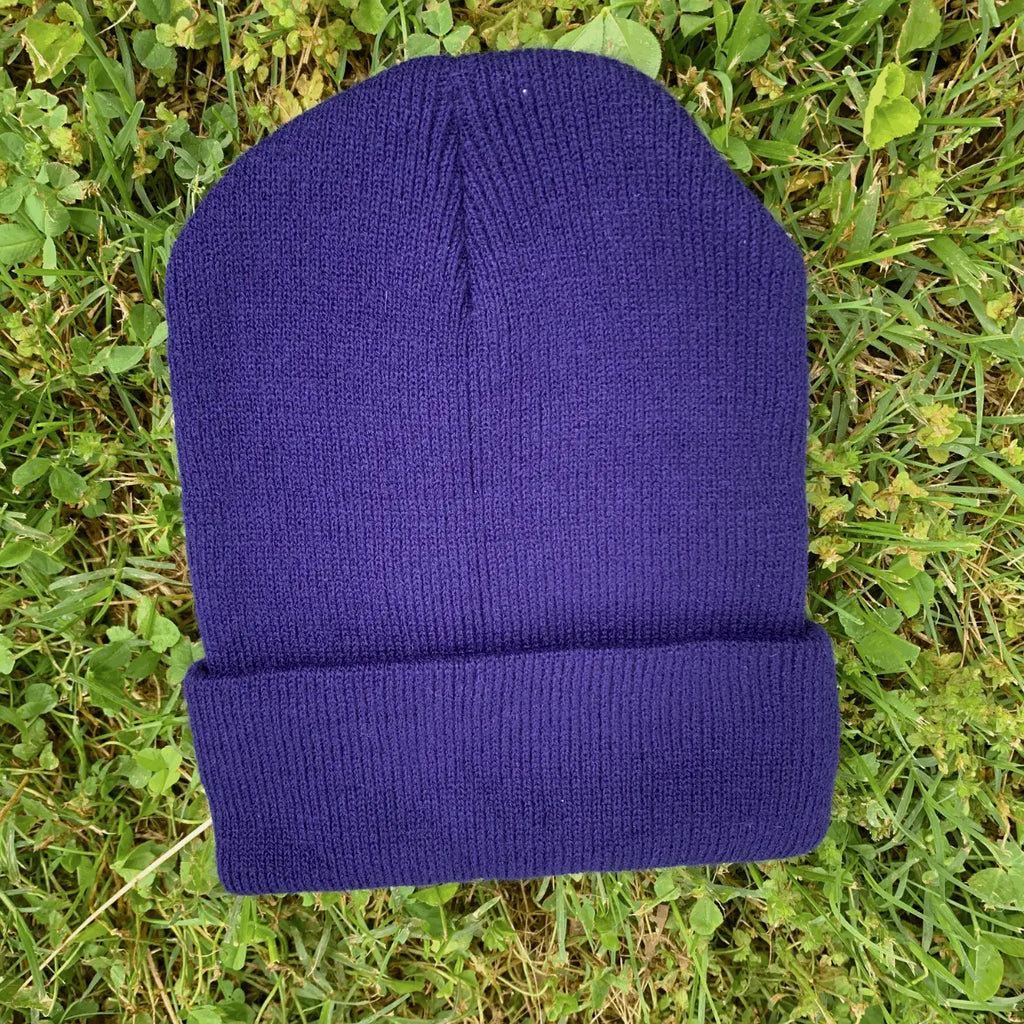 Basic B*tch Beanie - Navy Blue Daisie Boutique