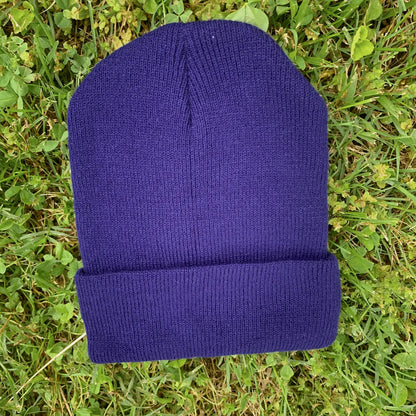 Basic B*tch Beanie - Navy Blue Daisie Boutique
