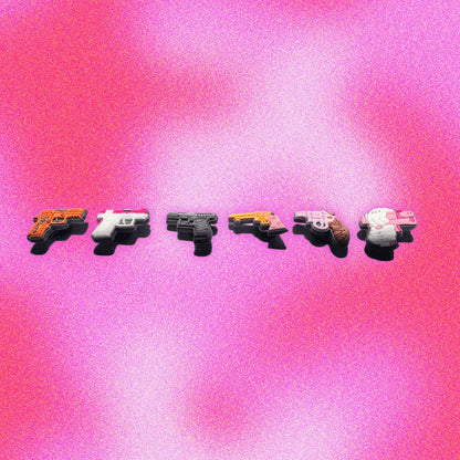 Shoe Charm Set - Off to the Range (6 Piece Set) - Daisie Boutique