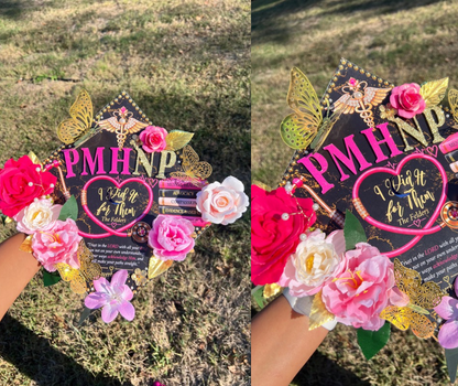 Custom Grad Cap Topper — Personalized Graduation Decoration | Daisie Designs