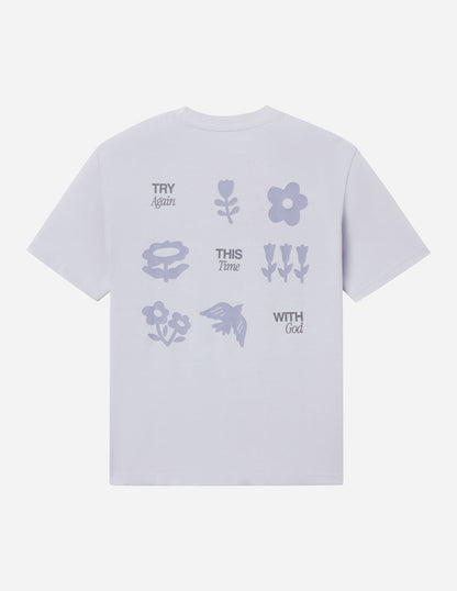 Try With God Unisex Tee - Lilac