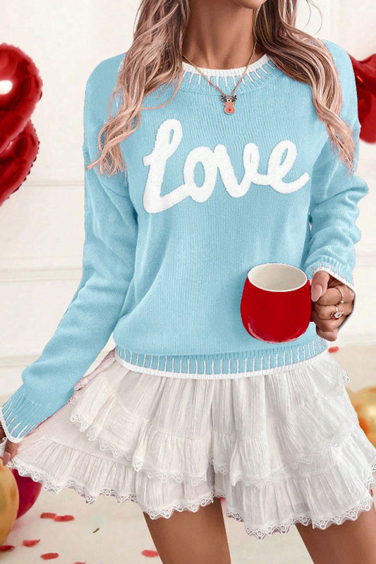 Valentine Love Graphic Sweater