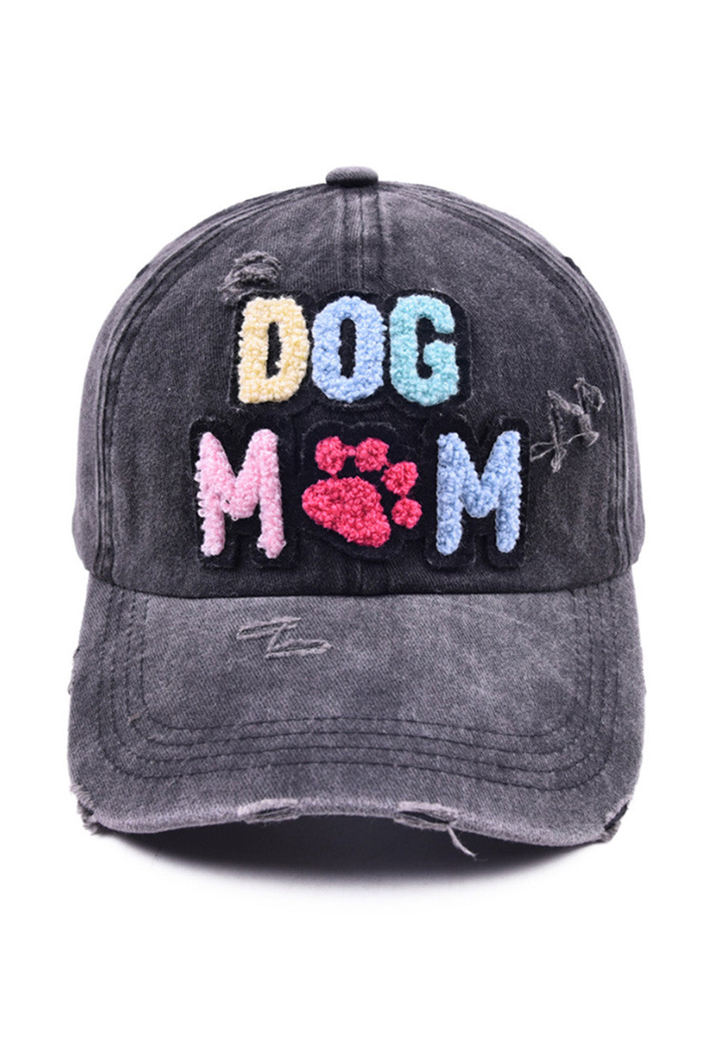 Black DOG MAMA Baseball Cap Daisie Boutique