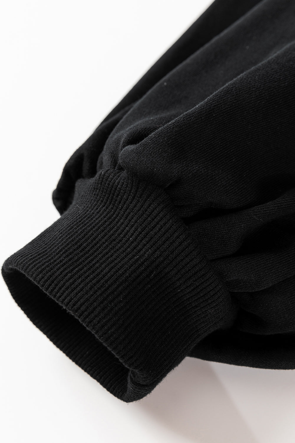 TOUCH DOWN Football Graphic Pullover Sweatshirt - Black Daisie Boutique