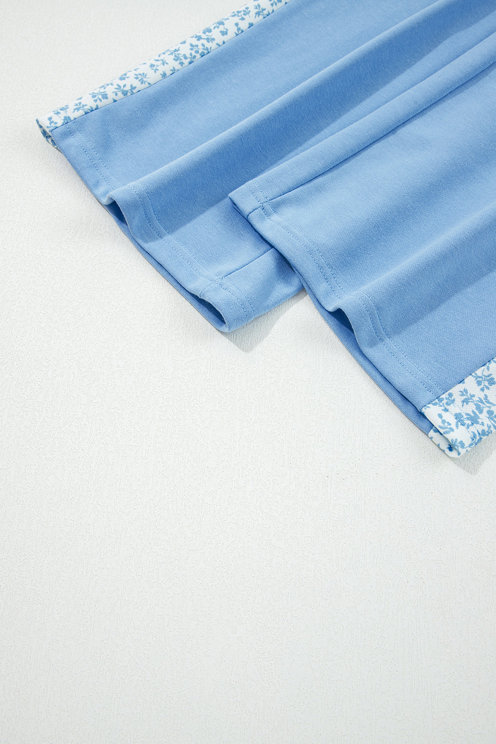 Floral Patchwork Pullover and Sweatpants Lounge Set Dear-Lover Dropshipping