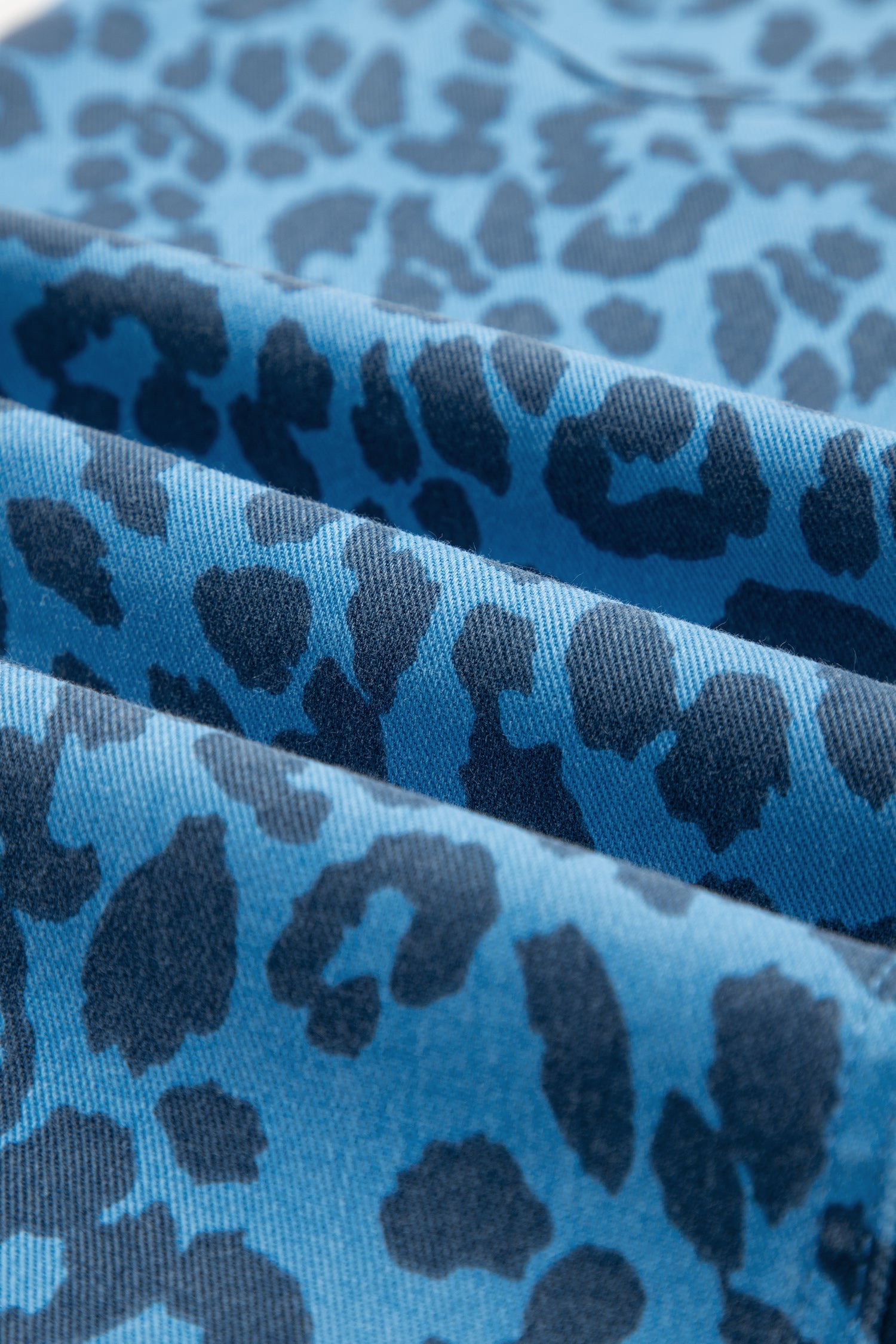 Leopard Denim Midi Skirt Dear-Lover Dropshipping