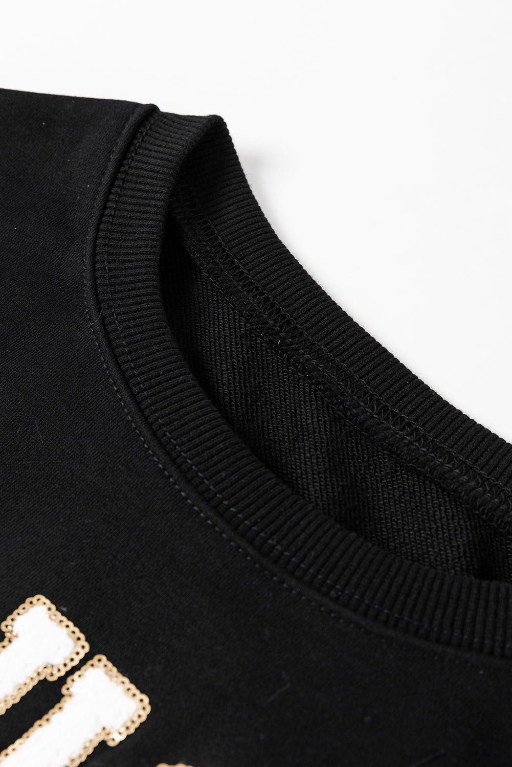 TOUCH DOWN Football Graphic Pullover Sweatshirt - Black Daisie Boutique