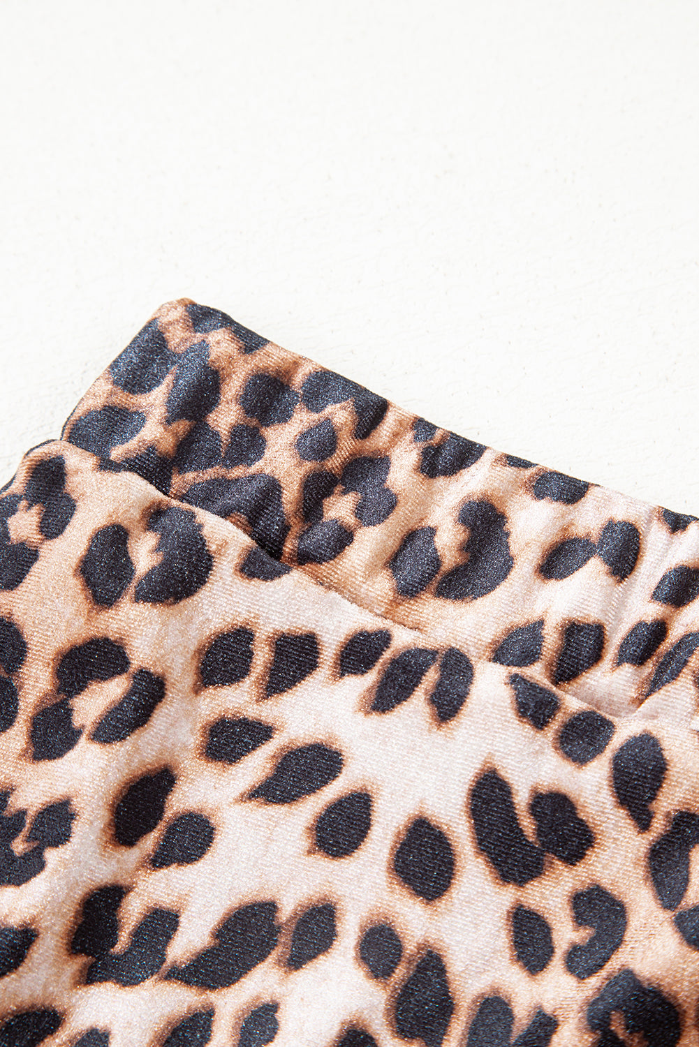 Brown Leopard Tiered Patchwork Mini Skirt Dear-Lover Dropshipping