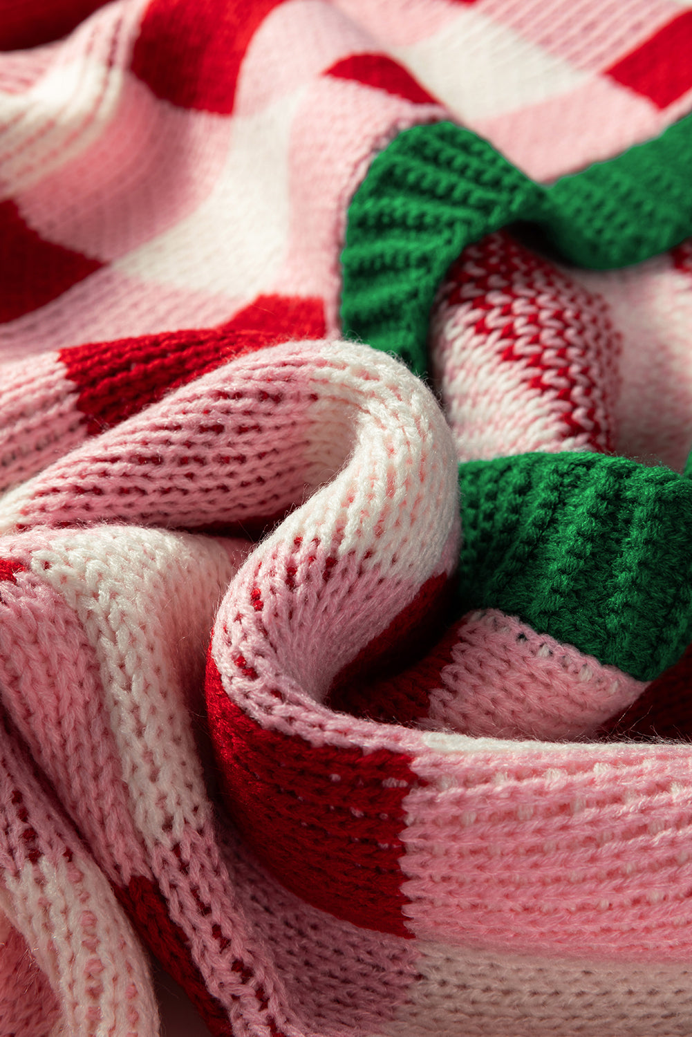 Plaid Knit Bow Cardigan Dear-Lover Dropshipping