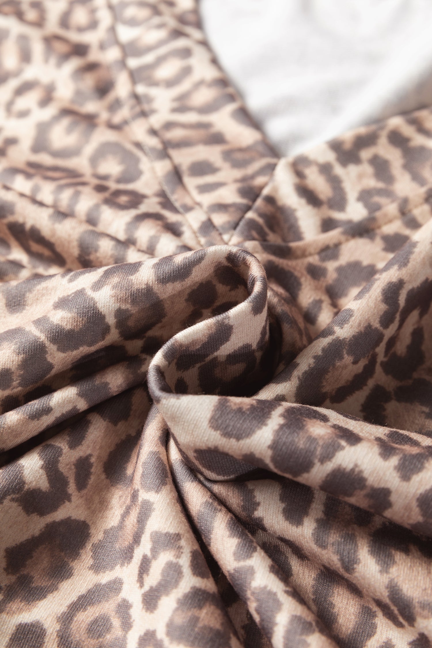 Leopard Print Pullover Mini Skirt Set Dear-Lover Dropshipping