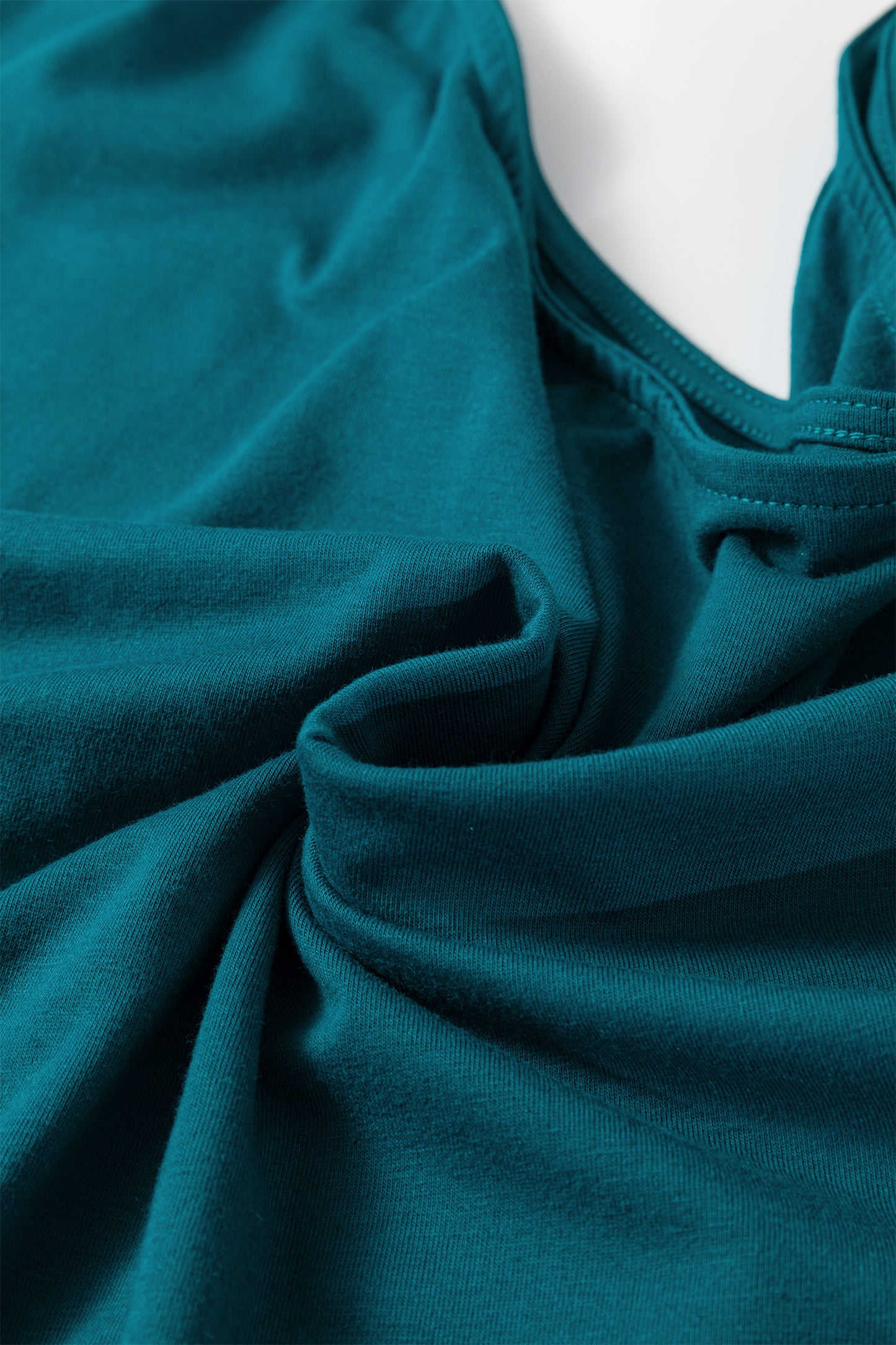 Plus Size Solid Color Asymmetric Neck Short Sleeve Blouse