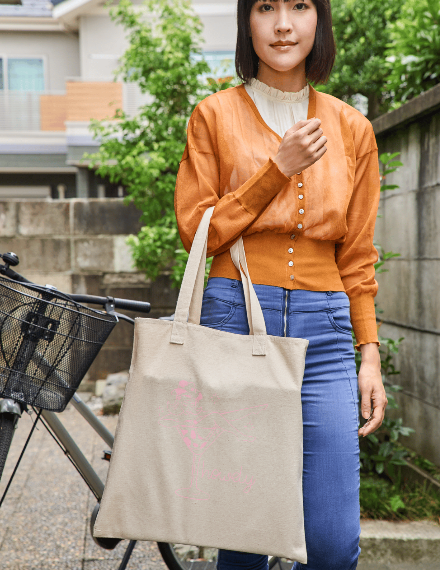Cowgirl Martini Canvas Tote Daisie Boutique