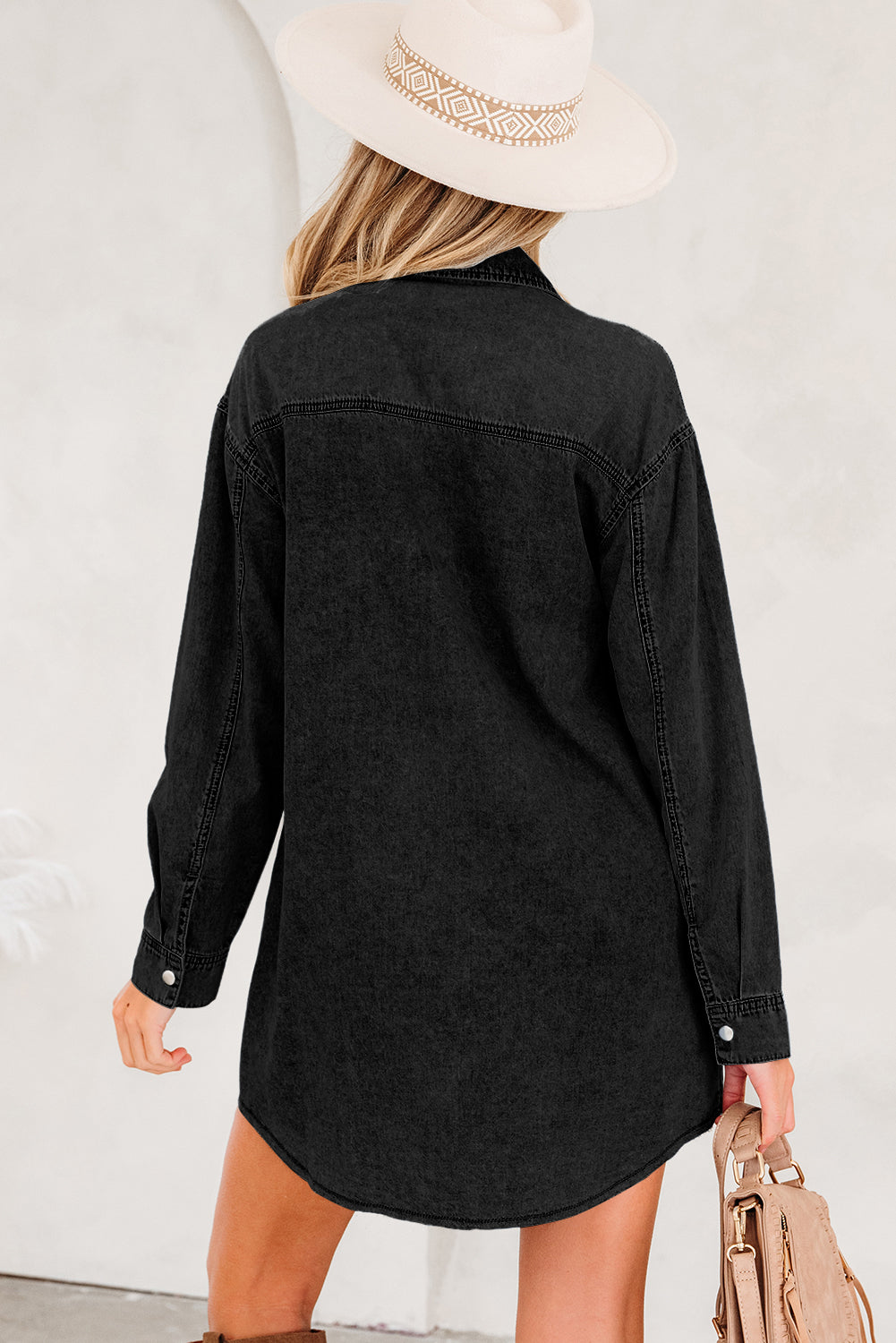 Cutie Denim Flair Shirt Dress Dear-Lover Dropshipping