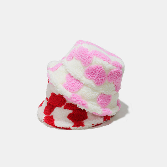 Contrast Heart Bucket Hat Trendsi