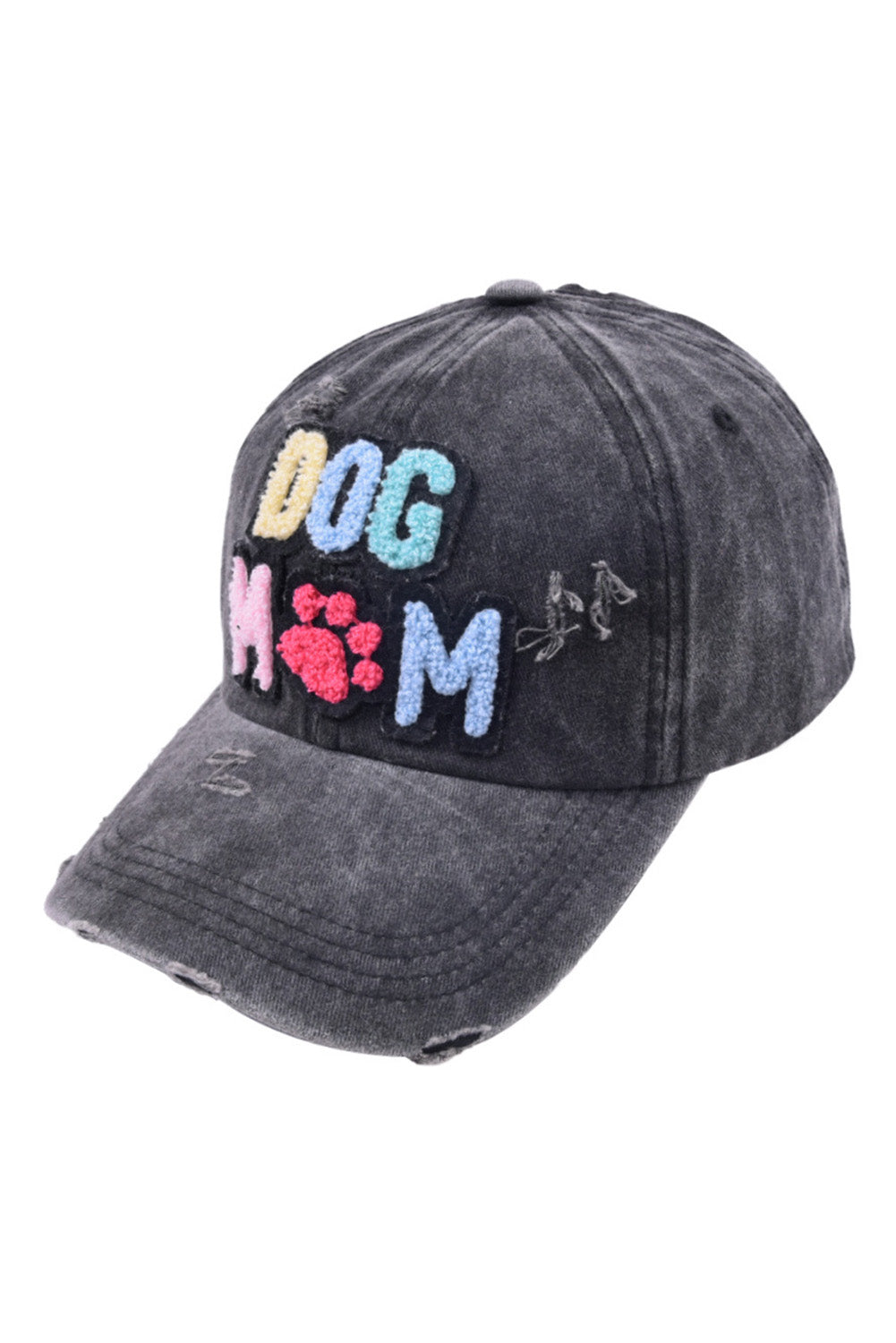 Black DOG MAMA Baseball Cap Daisie Boutique