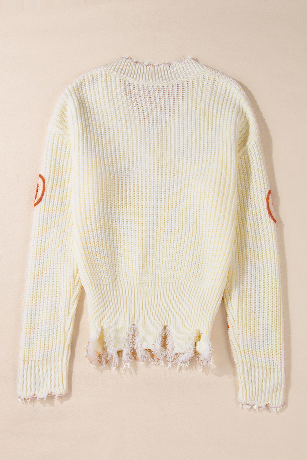 Cable Knit Pumpkin Loose Sweater Daisie Boutique