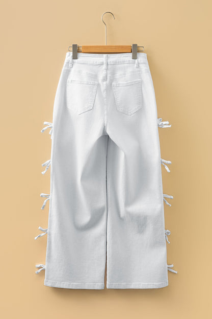 Bow Knot Detail Pants Dear-Lover Dropshipping
