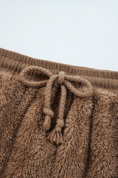 Teddy Bear Sherpa Set - Brown Dear-Lover Dropshipping