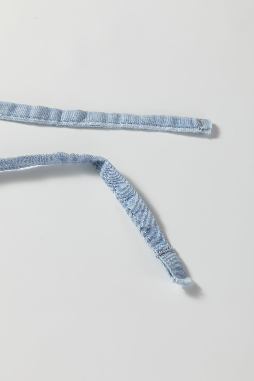 Stripe Chambray Wide Leg Trousers Dear-Lover Dropshipping