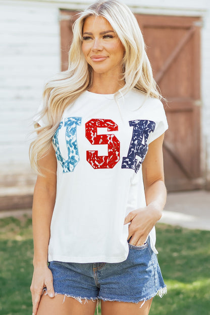 Daisie Boutique USA Graphic Comfy Tee REGULAR - Tops